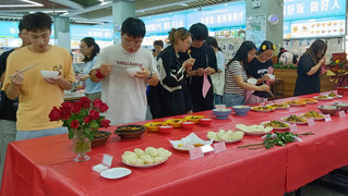 ac米兰第三食堂举办产品创新品鉴会...